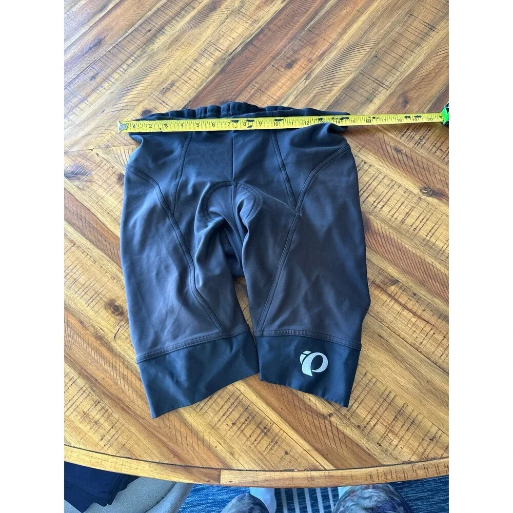Pearl Izumi Cycling Shorts Men’s XL Black Orange Padded Chamois Road Bike EUC